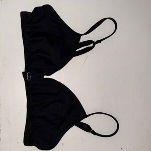 Vintage Christian Dior Black Bra Top